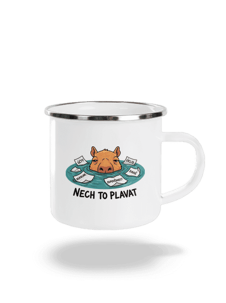 Nech to plavat plecháček White