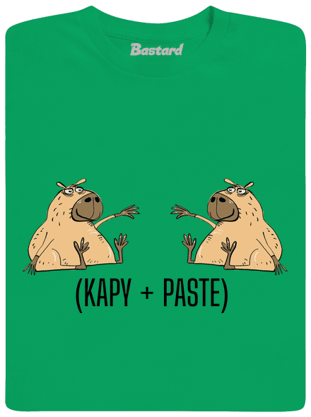 Kapy paste pánské tričko Kelly Green
