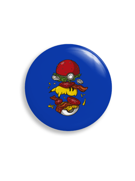 Pokémon burger placka uni