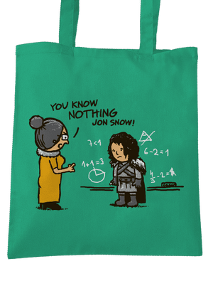 You Know Nothing taška Mint