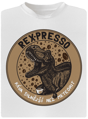 Rex-presso dětské sportovní tričko White