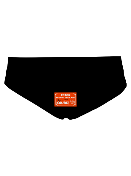 Pozor, nesahat dámské kalhotky Black