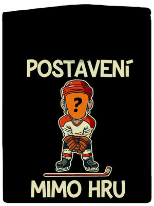 Postavení mimo hru dámská mikina na zip Black