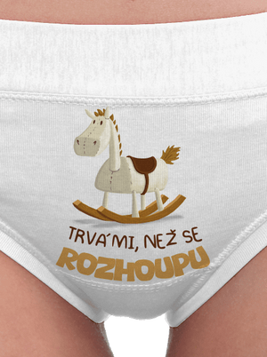 Než se rozhoupu dámské kalhotky White