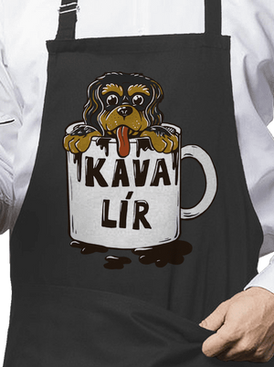 Kávalír zástěra Dark Grey