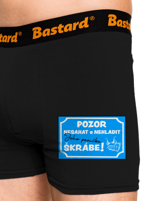 Pozor, nesahat boxerky Black