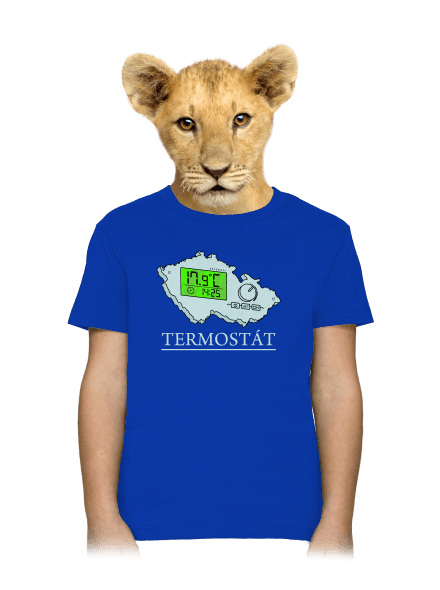 Termostát dětské tričko Royal Blue