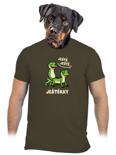 Ještě, ještě pánské tričko Urban Khaki