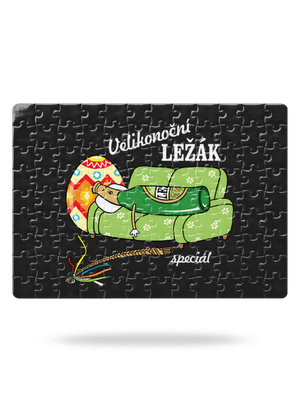 Velikonoční ležák puzzle White