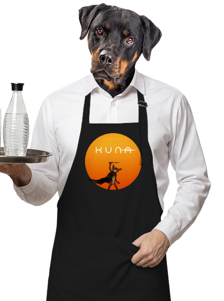 Kuna zástěra Black