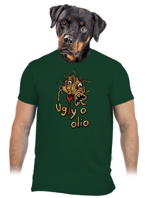 Ugly o olio pánské tričko Bottle Green