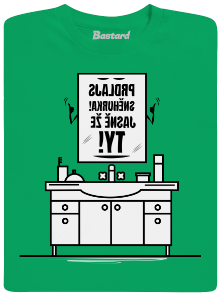 Zrcadlo, zrcadlo... dětské tričko Kelly Green