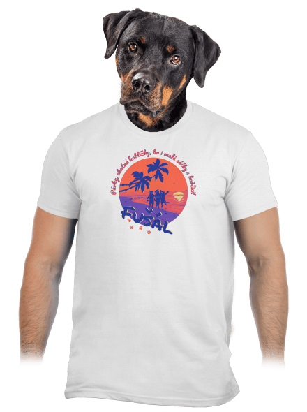 Fušál pánské tričko White