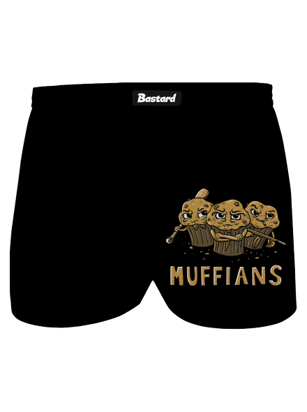 Muffians pánské trenky Black