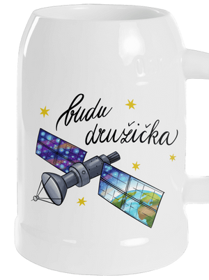 Budu družička půllitr White