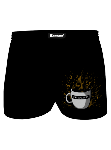 Hackpresso  pánské trenky Black