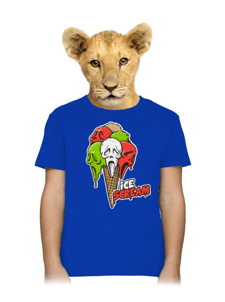 Ice Scream dětské tričko Royal Blue