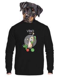 unisex mikina bez kapuce