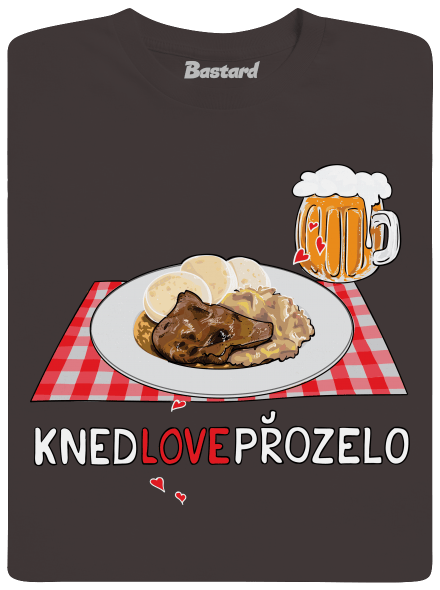Knedlo vepřo zelo pánské dlouhý rukáv Bear Brown