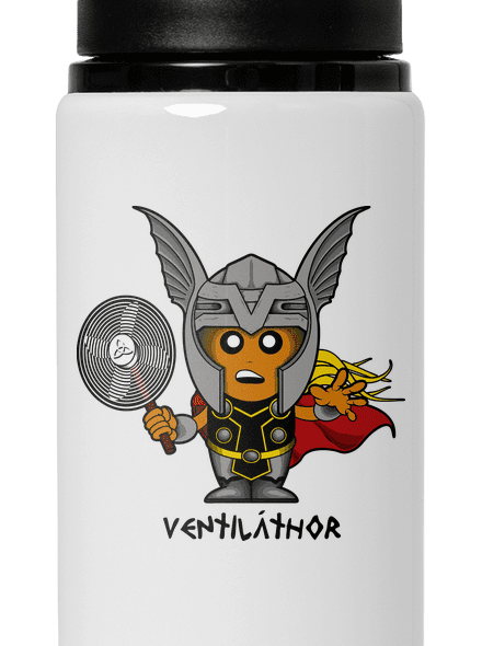 Ventiláthor lahev na vodu White