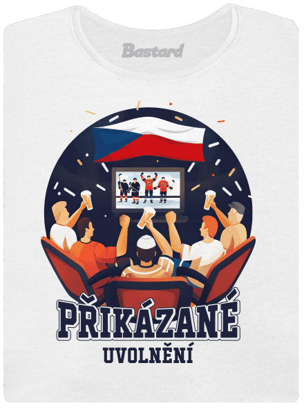 Přikázané uvolnění dámské tričko White