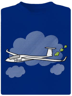 Větroň pánské sportovní tričko Royal Blue Mal