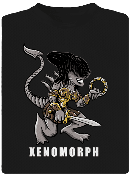 Xenomorph pánské sportovní tričko Black