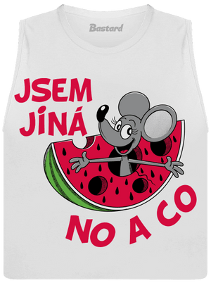 Jsem jiná dámské tílko volné White