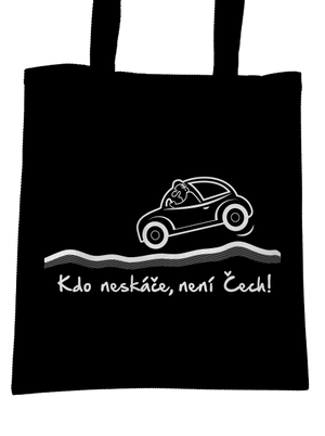 Kdo neskáče taška Black