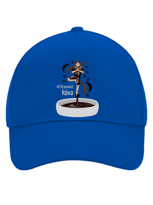 Káva provází kšiltovka baseballka Bright Royal