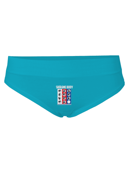Sbíráme body - hokej dámské kalhotky Turquoise