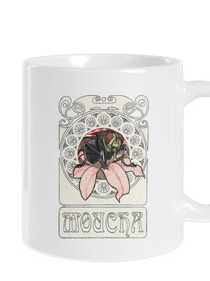 Moucha klasický hrnek White