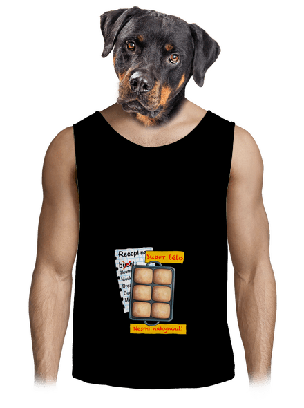 Buchty pánské tílko Black