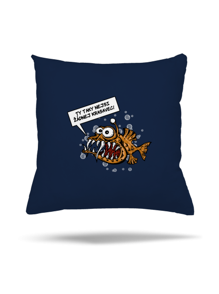 Mořský ďas polštář Dark Navy