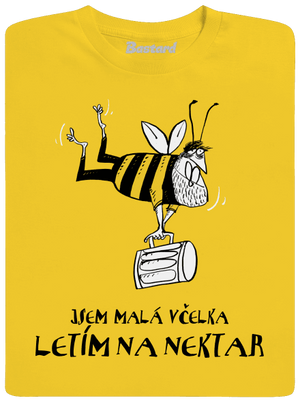 Malá včelka pánské tričko Gold