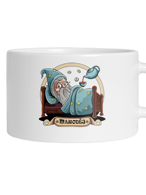 Maroděj hrnek makronka White