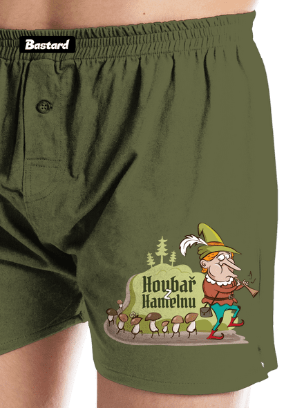Houbař z Hamelnu pánské trenky Khaki
