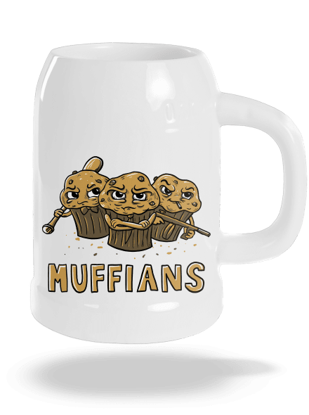 Muffians půllitr White
