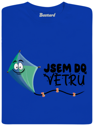 Do větru pánské tričko Royal Blue