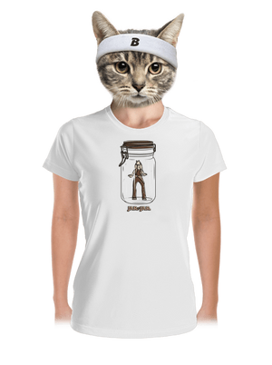 Jar in jar dámské sportovní tričko White