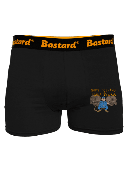 Sudy dobrého pijáka Švejka boxerky Black