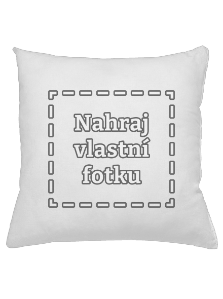 Vlastní potisk polštář White