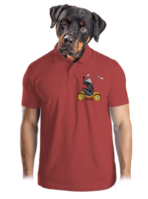 Vetřelníček pánská polokošile Burgundy