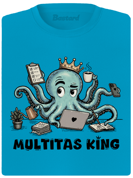 Multitas king dámské sportovní tričko Blue Atol