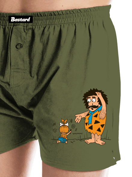 Pokrok nezastavíš pánské trenky Khaki