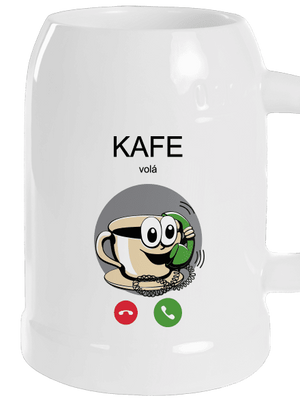 Kafe volá půllitr White