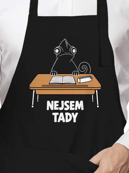 Nejsem tady zástěra Black