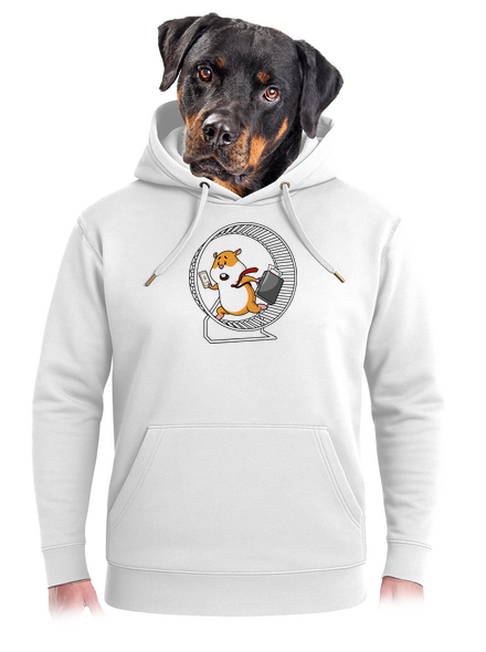 V jednom kole unisex mikina premium Snowwhite
