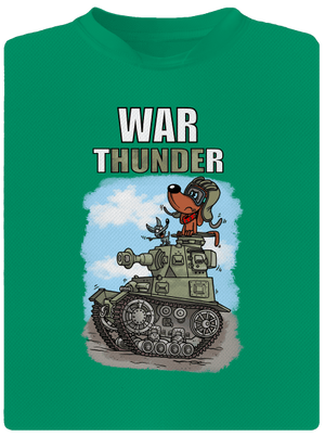 War Hunde dětské sportovní tričko Kelly Green Mal