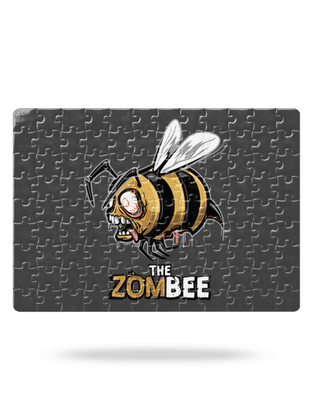 ZomBee - žlutá puzzle White
